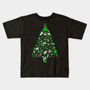 Ugly Science Christmas Tree Kids T-Shirt